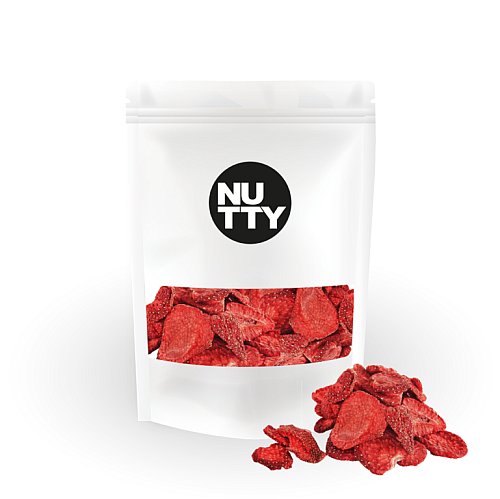 NUTTY Jahody lyofilizované (plátky)