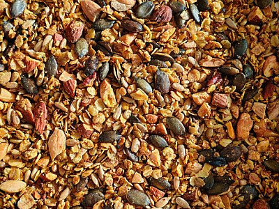 Slaná granola - křupavý snack plný zdravých tuků
