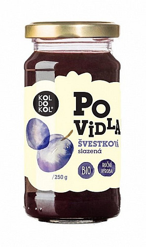 KOLDOKOL POVIDLA ŠVESTKOVÁ SLAZENÁ BIO 250 G