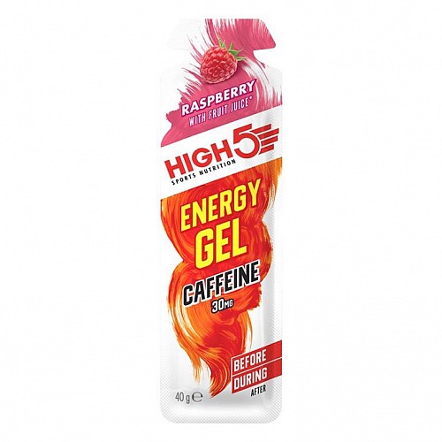 HIGH5 Energy gel caffeine NEW MALINA 40 g