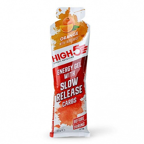 HIGH5 Energy Gel Slow Release ORANGE 62 g