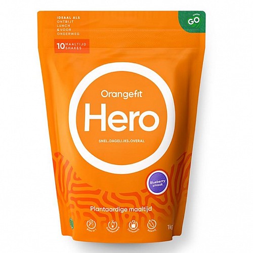 Orangefit Hero borůvka 1000 g (plnohodnotná snídaně)