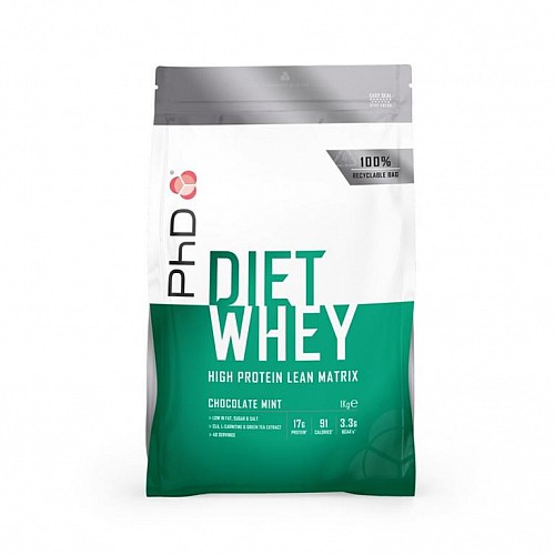 PhD Nutrition Diet Whey čokoláda-máta 1 kg