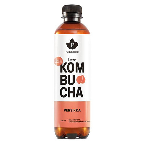 Puhdistamo Kombucha BIO BROSKEV 400 ml