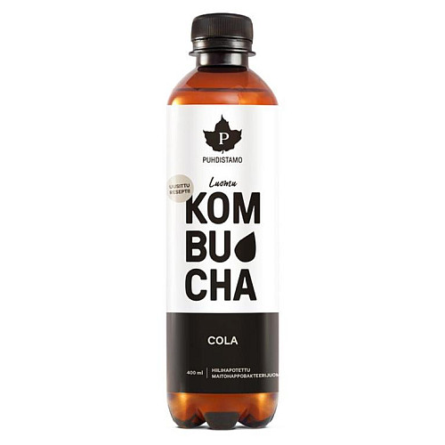 Puhdistamo Kombucha BIO COLA 400 ml