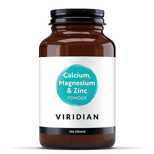 Viridian Calcium Magnesium with Zinc 100 g (vápník, hořčík a zinek)