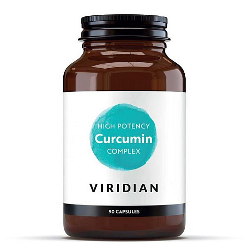 Viridian Curcumin Complex 90 kapslí (kurkuma, kadidlovník, zázvor)