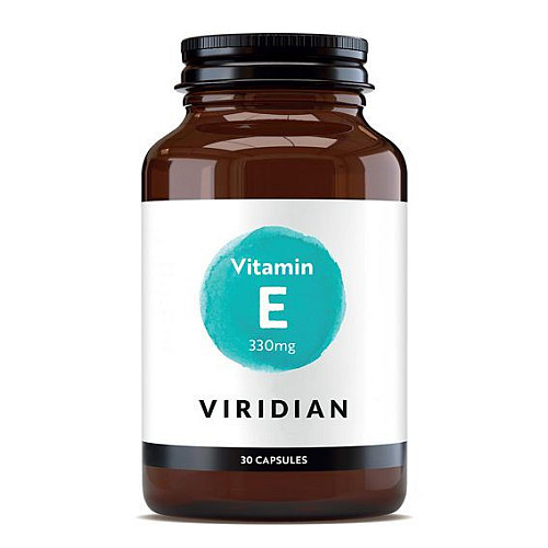 Viridian Vitamin E 330 mg 400 IU 30 kapslí