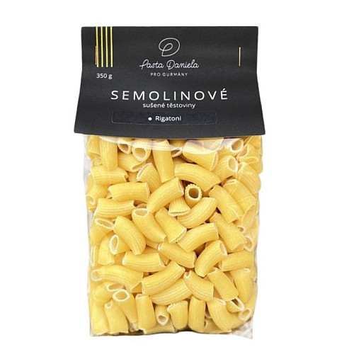 PASTA DANIELA Těstoviny semolinové - Rigatoni T 350 g