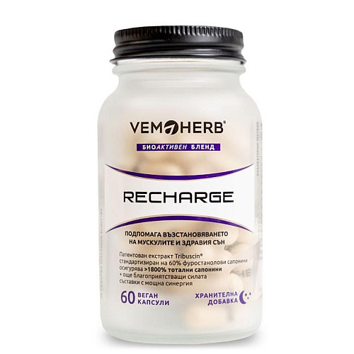 VemoHerb Recharge 60 kapslí (regenerace během spánku)