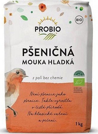 PROBIO MOUKA PŠENIČNÁ HLADKÁ 1 KG BIO