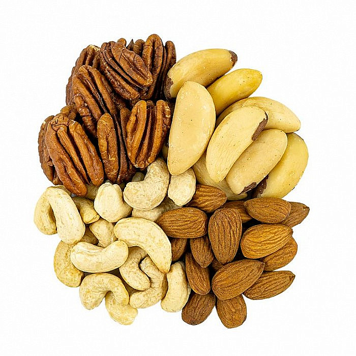 NUTTY NUTTY MIX OŘÍŠKŮ (kešu, pekanové, para, mandle) XXL 1 kg