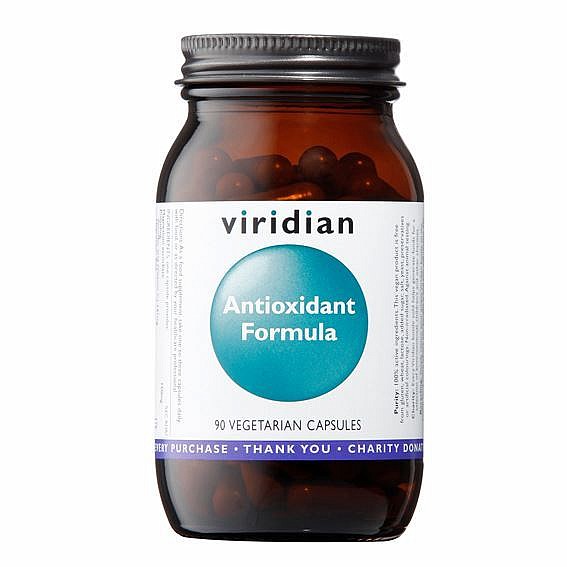 VIRIDIAN NUTRITION Viridian Antioxidant Formula 90 kapslí (Směs antioxidantů)