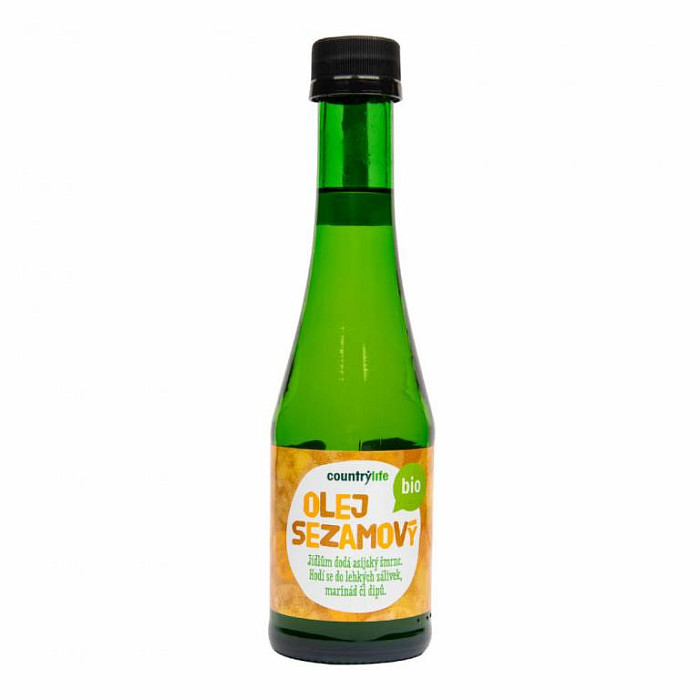 Country Life Country Life Olej sezamový BIO 200 ml