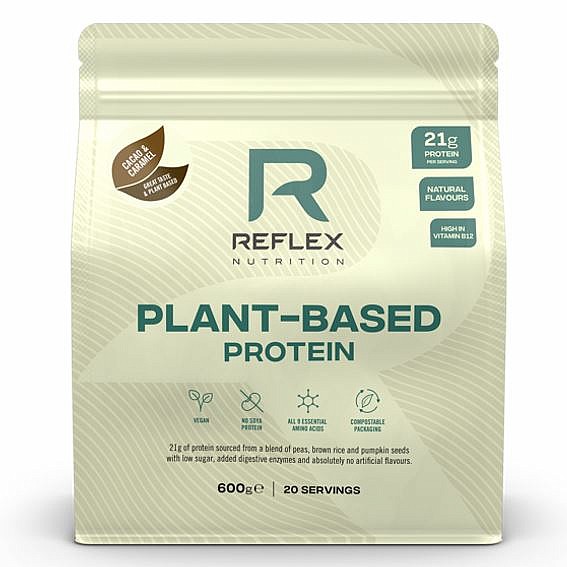 Reflex REFLEX PLANT BASED PROTEIN KAKAO A KARAMEL 600 G