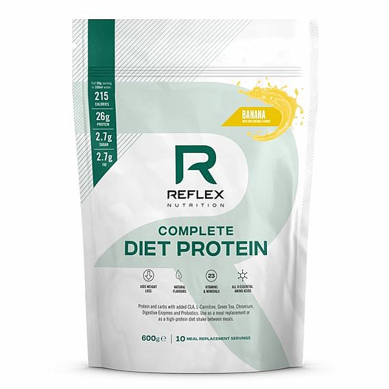 Reflex Reflex Nutrition Complete Diet Protein 600 g banán