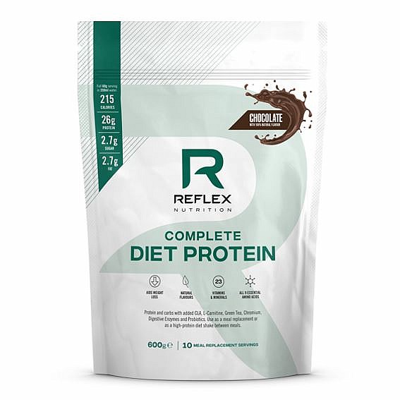 Reflex Reflex Nutrition Complete Diet Protein 600 g čokoláda