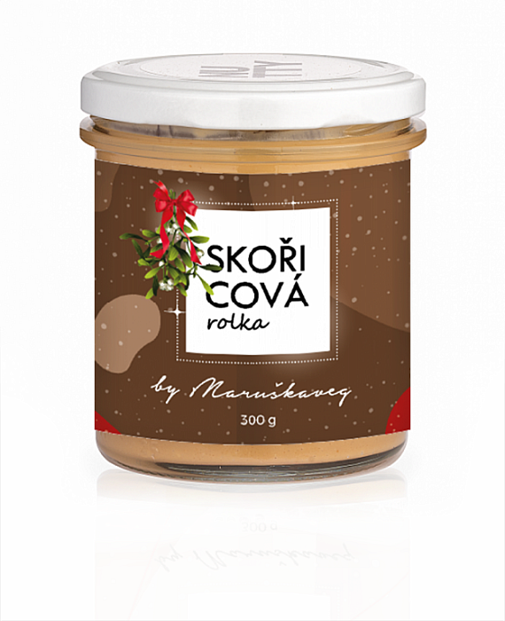 NUTTY NUTTY Skořicová rolka by Maruškaveg 300 g Vánoční edice