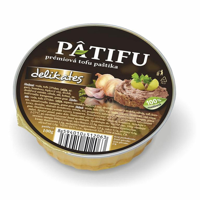 VETO ECO PATIFU PAŠTIKA DELIKATES 100 G