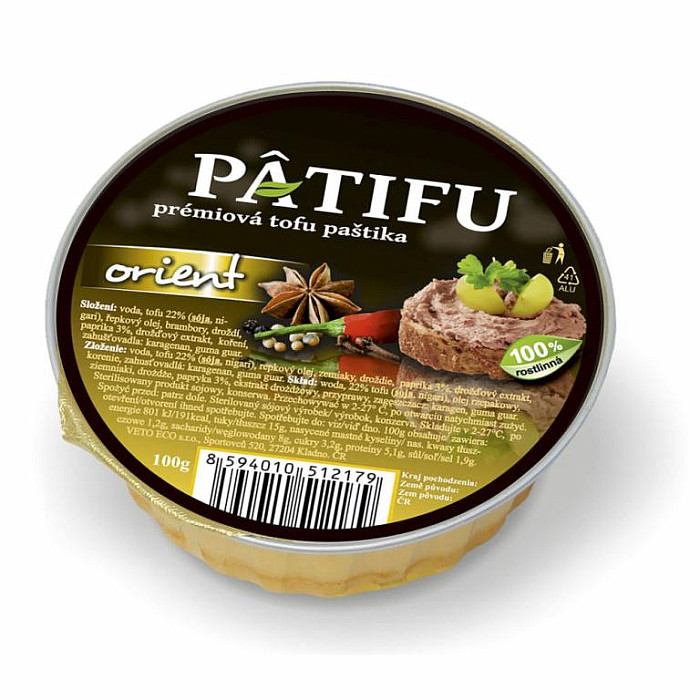 VETO ECO PATIFU PAŠTIKA ORIENT 100 G