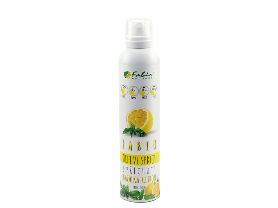 FABIO Fabio Ochucený olej ve spreji CITRON-BAZALKA 250 ml