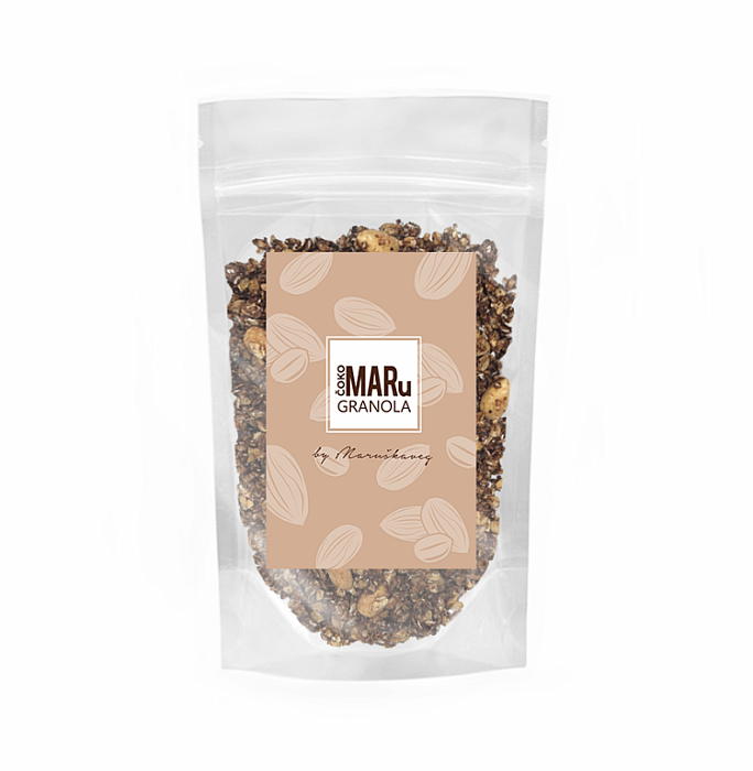 NUTTY NUTTY GRANOLA  ČOKOMARU BY MARUŠKAVEG 400 G