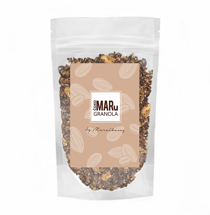 NUTTY NUTTY GRANOLA  ČOKOMARU BY MARUŠKAVEG 1000 G XXL