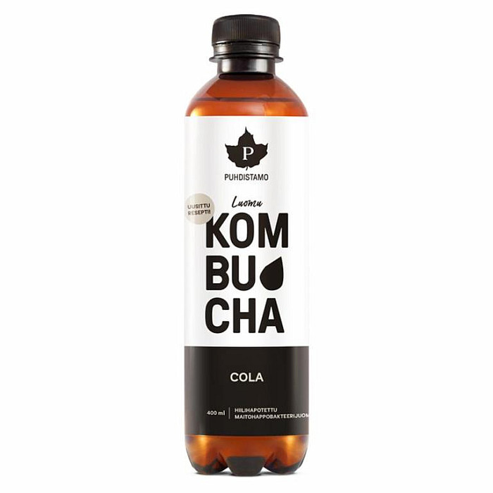 Puhdistamo Puhdistamo Kombucha BIO COLA 400 ml