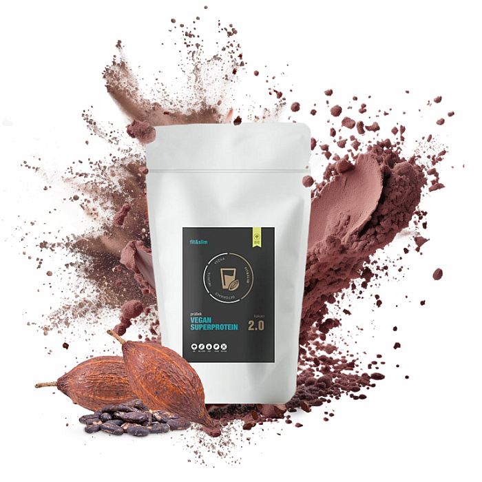 INFOOD BIO SUPERPROTEIN 2.0 SE SUPERFOODS (MACA, GOJI, ACAI) 500 G KAKAO