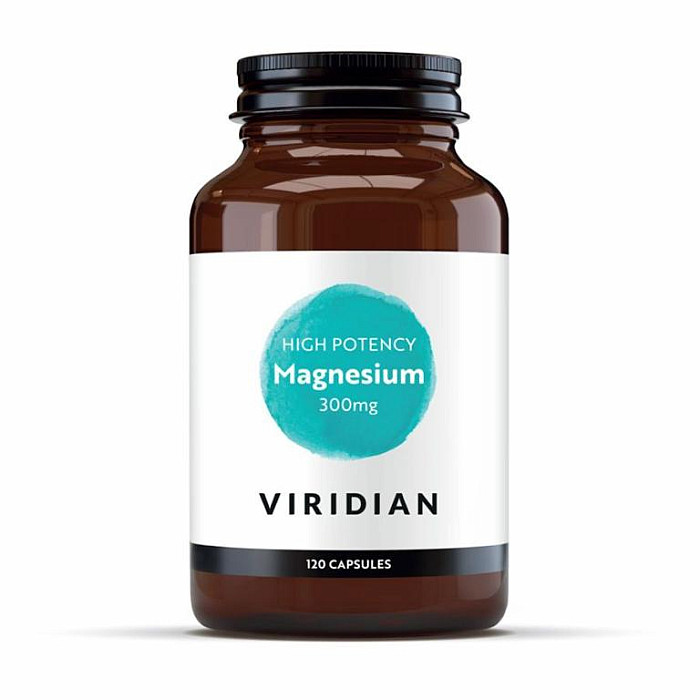 VIRIDIAN NUTRITION Viridian High potency Magnesium 300mg 120 kapslí