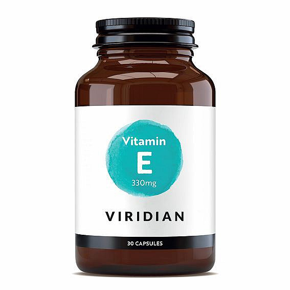 VIRIDIAN NUTRITION Viridian Vitamin E 330 mg 400 IU 30 kapslí