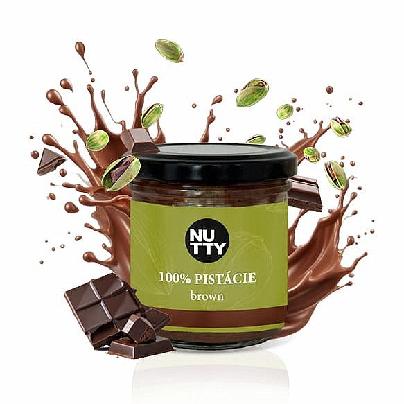 NUTTY NUTTY Pistáciový krém BROWN 130 g