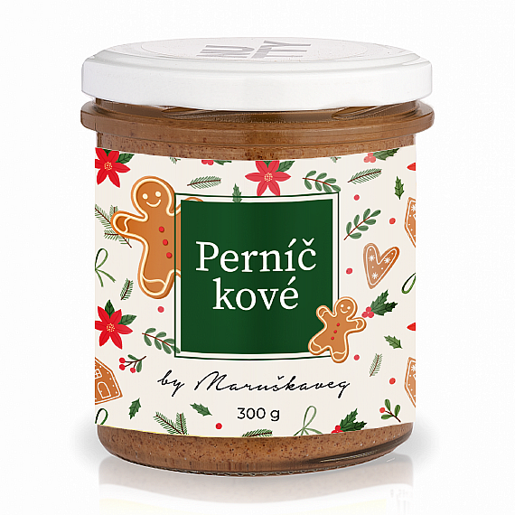 NUTTY NUTTY PERNÍČKOVÉ máslo by Maruškaveg 300 g