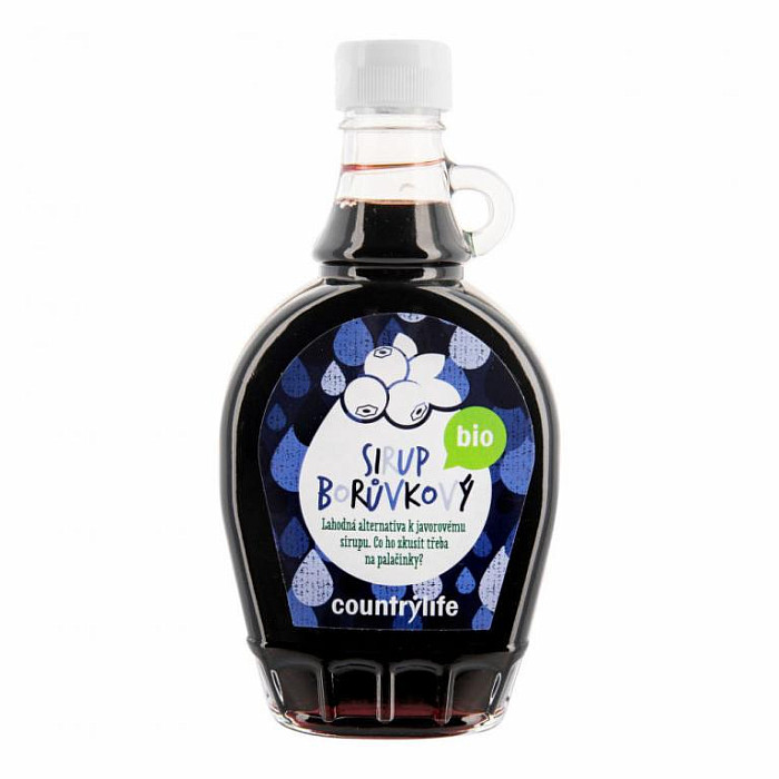 CountryLife COUNTRY LIFE SIRUP BORŮVKOVÝ BIO 250 ML