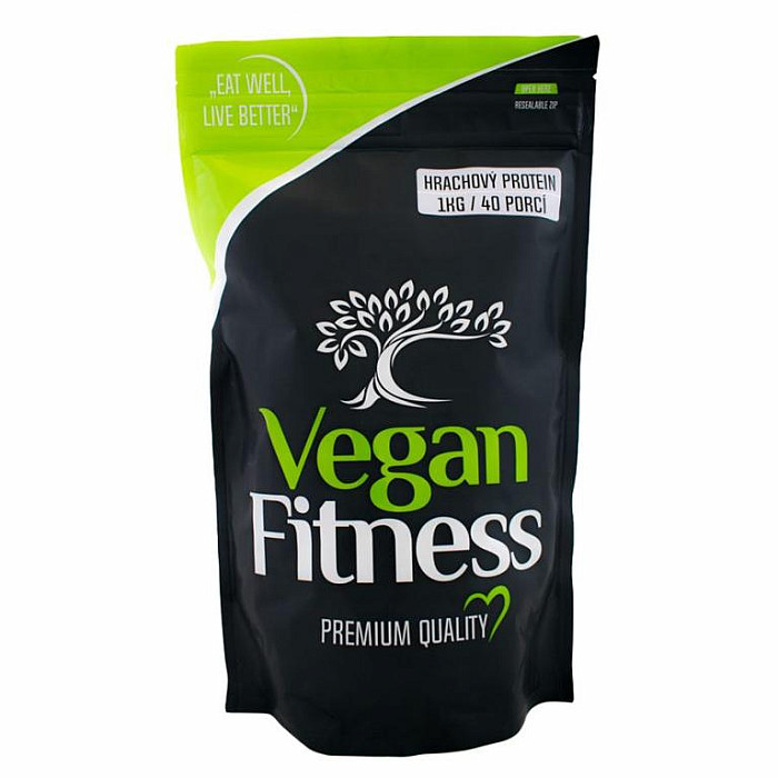 Vegan Fitness Vegan Fitness hrachový protein 1 kg