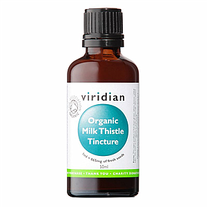 VIRIDIAN NUTRITION Viridian Milk Thistle Tincture 50 ml bio (Ostropestřec mariánský tinktura)