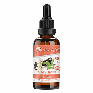 Zdravý den Zdravý den Stevia kapky 50 ml vanilka