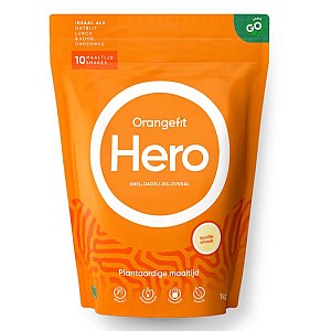 Orangefit hero vanilka 1000 g (plnohodnotná snídaně)