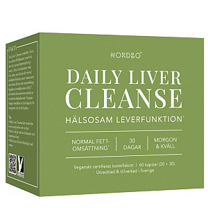 Nordbo Daily Liver Cleanse 60 kapslí