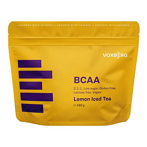 Voxberg BCAA 490 g citrónový ledový čaj