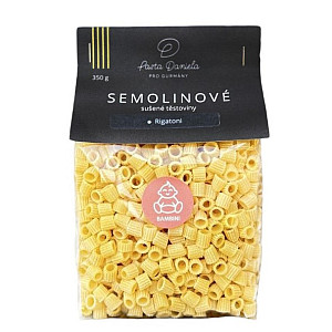 PASTA DANIELA Těstoviny semolinové - Rigatoni bambini 350 g