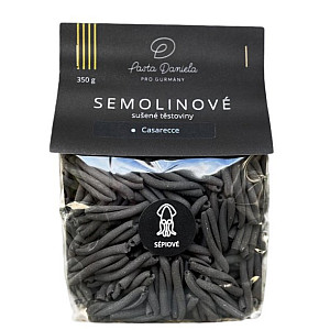 PASTA DANIELA Těstoviny semolinové sépiové - Casarecce 350 g