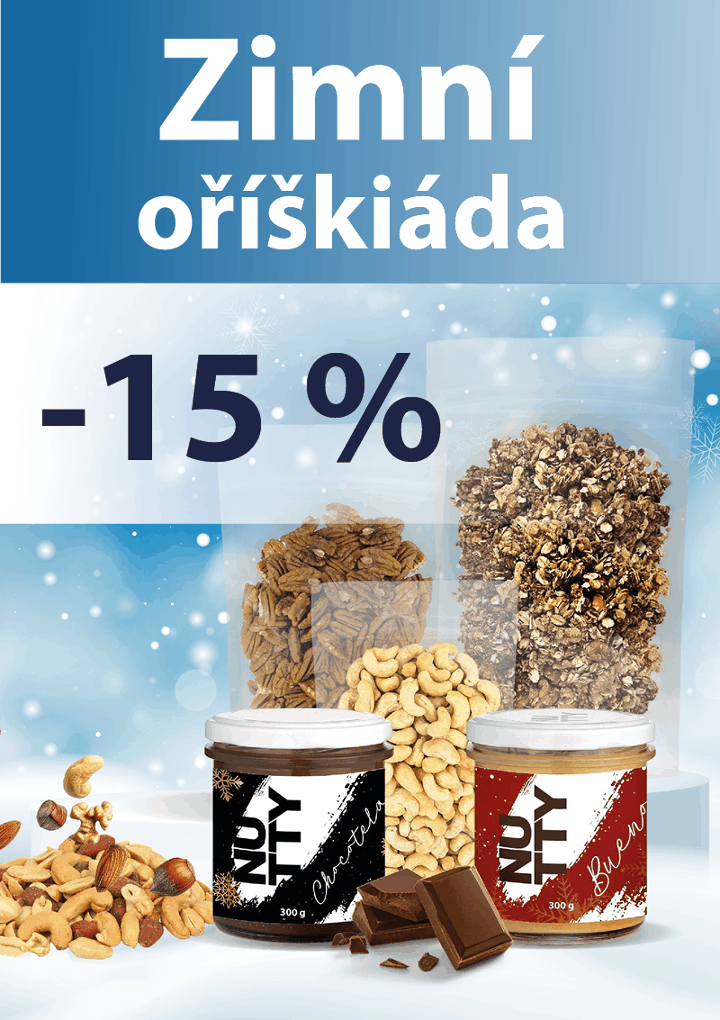 Oříškiáda 15%